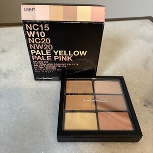 MAC Studio Fix Conceal and Correct Palette LIGHT  NC15 W10 NC20 NW20